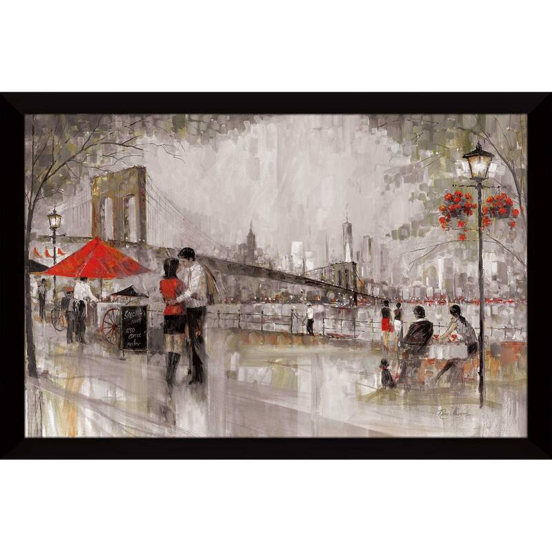 "New York Romance" by Ruane Manning Print on Acrylic
