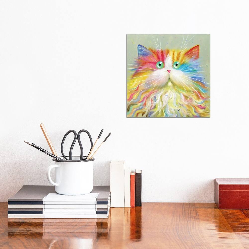 iCanvas "Mousta Chou" by Kim Haskins Canvas Print