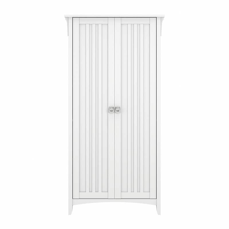 Salinas Tall Storage Cabinet with Doors by Bush Furniture