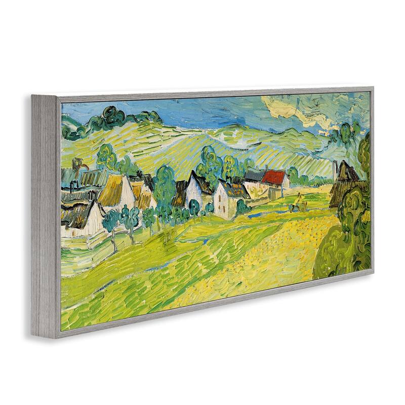 Stupell Classic Vast Countryside Framed Giclee Art Design By Vincent Van Gogh