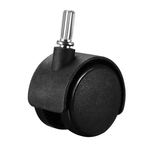 2inch Swivel Casters Nylon Twin Wheel 8mmx20mm Stem Furnitures Caster