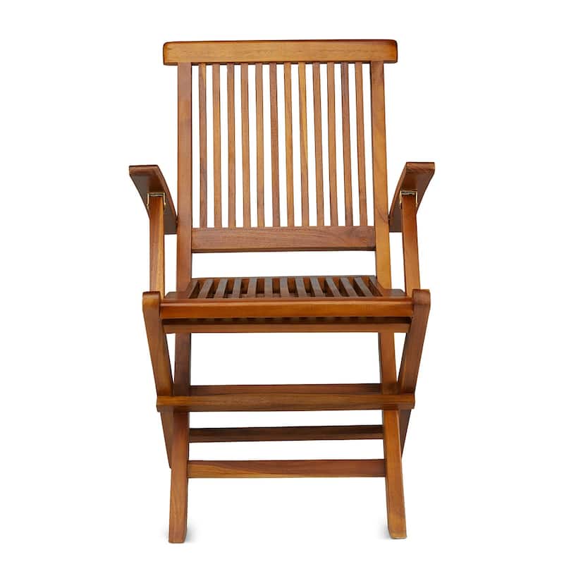 Folding Arm Chair - Teak