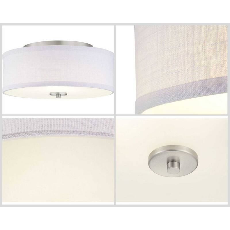 Progress Lighting Inspire Single Light 13" Wide Integrated LED Flush
