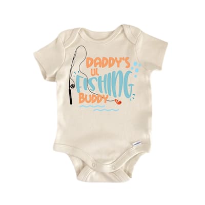 Fishing Buddy - Baby Boy Girl Clothes Infant Bodysuit Funny Cute Newborn