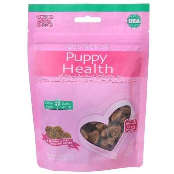 Shop Get Naked Puppy Health Treats Chicken Flavor 5 Oz Overstock 20894394
