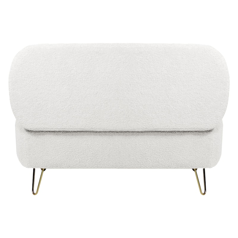 39'' L Upholstered Storage Ottoman Bench