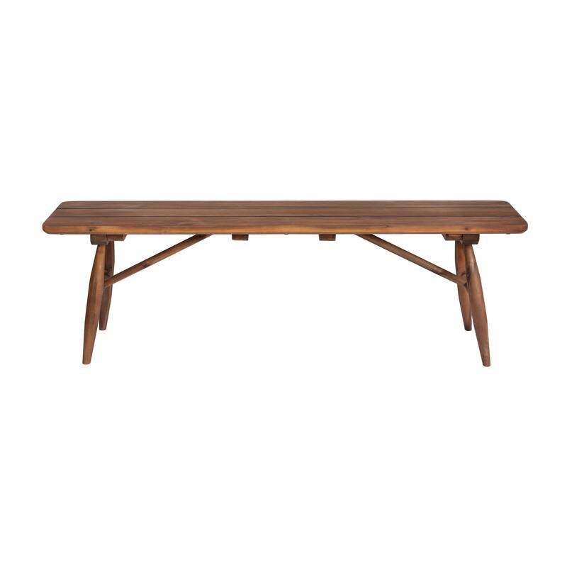 Summit Outdoor Teak Accent Bench