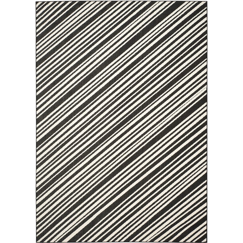 SAFAVIEH Monroe Vjera Modern Indoor/ Outdoor Waterproof Rug