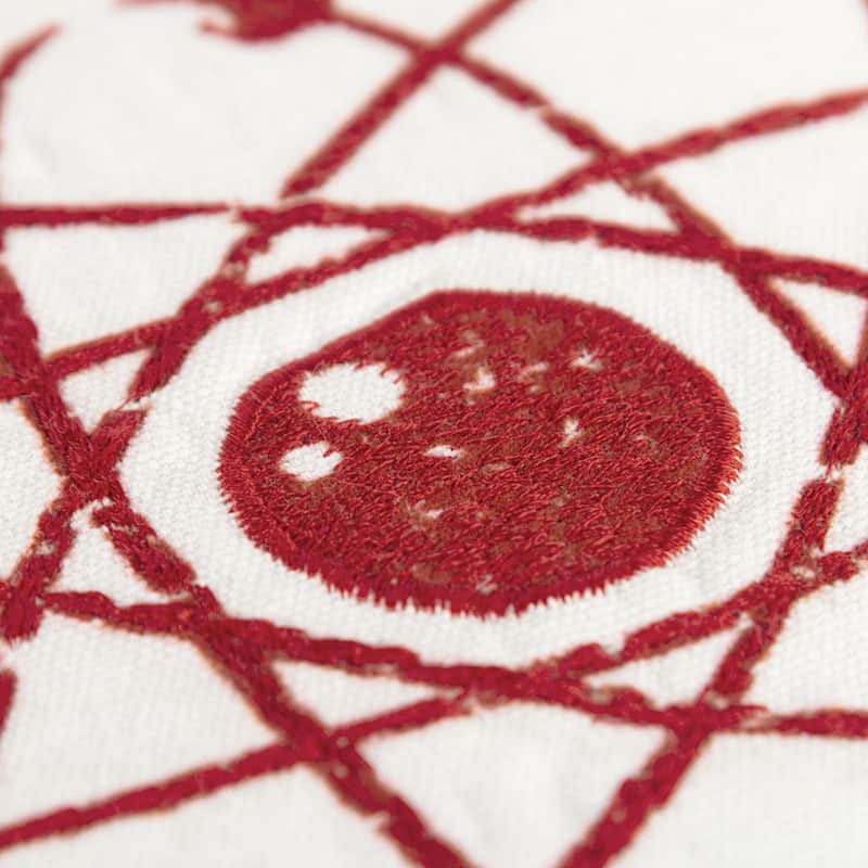 "Never Trust An Atom…" Pillow Cover