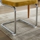 preview thumbnail 12 of 15, Classic Mid Century Modern Dining Chairs Set of 2,Upholstered Rattan Kitchen Chairs