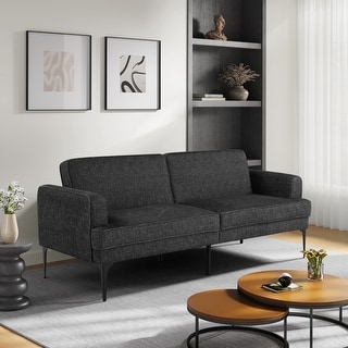 Serta Prague Convertible Sofa in Chenille Fabric