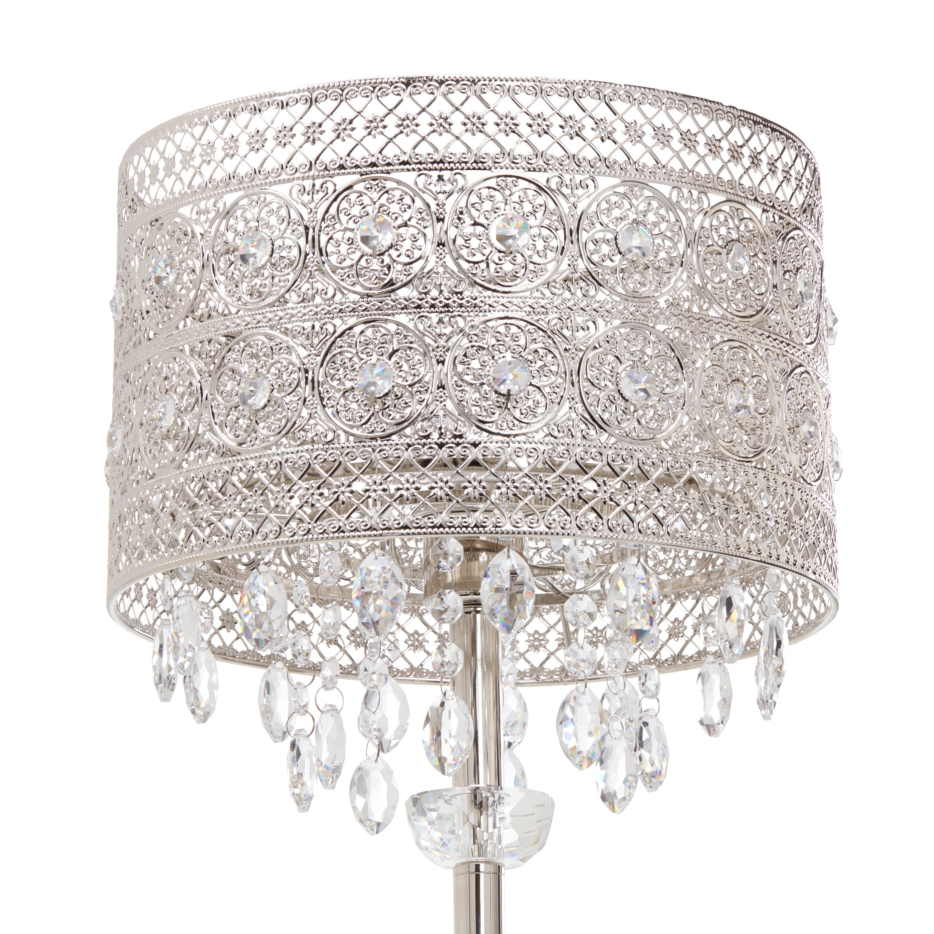 Silver led lamp discount
