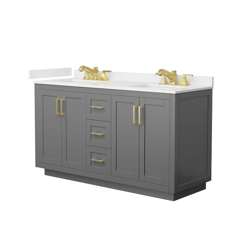 Wyndham Collection WCF292960D-QTZ-US3MXX Miranda 60" Free Standing
