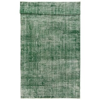 ECARPETGALLERY Hand-knotted Color Transition Dark Green Wool Rug - 6'0 ...