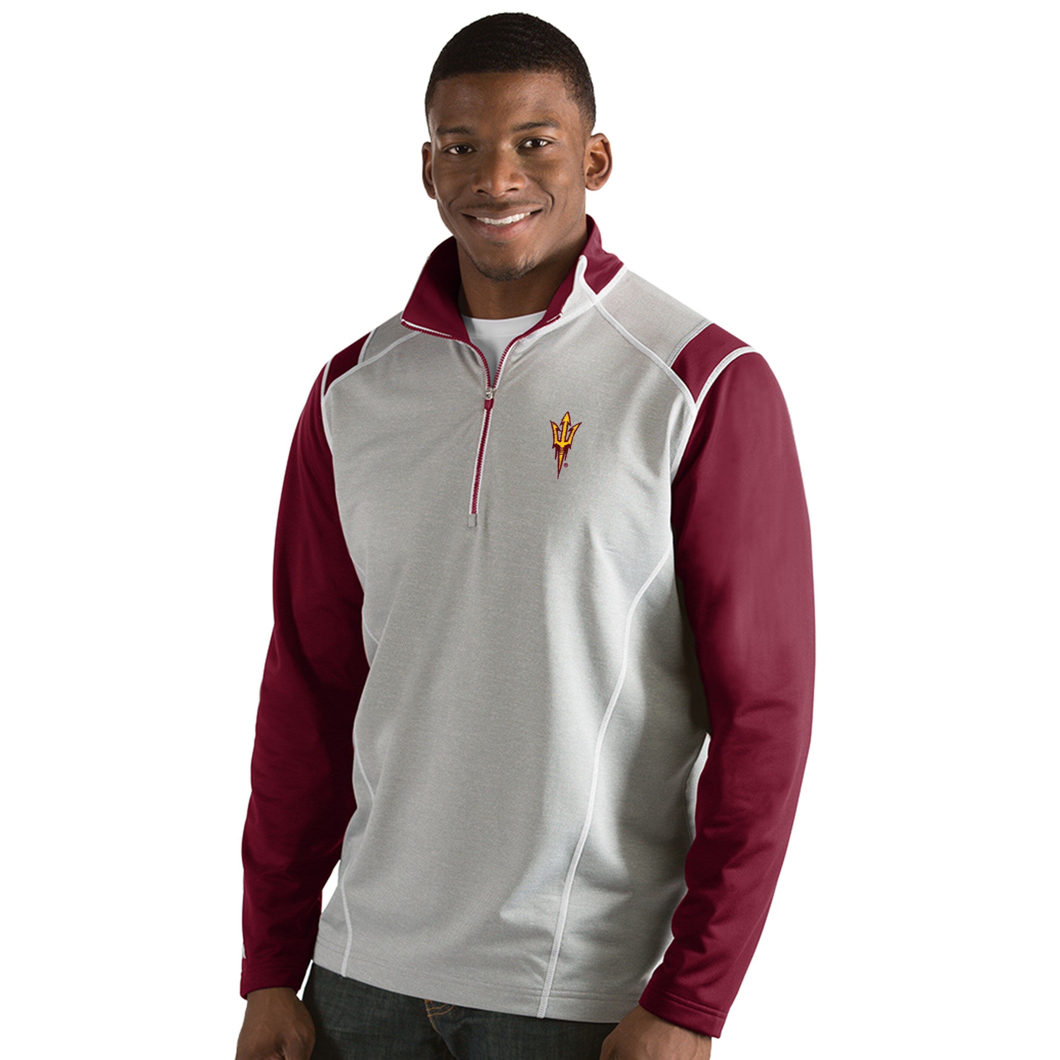 Shop Arizona State University Men S Automatic Half Zip Pullover