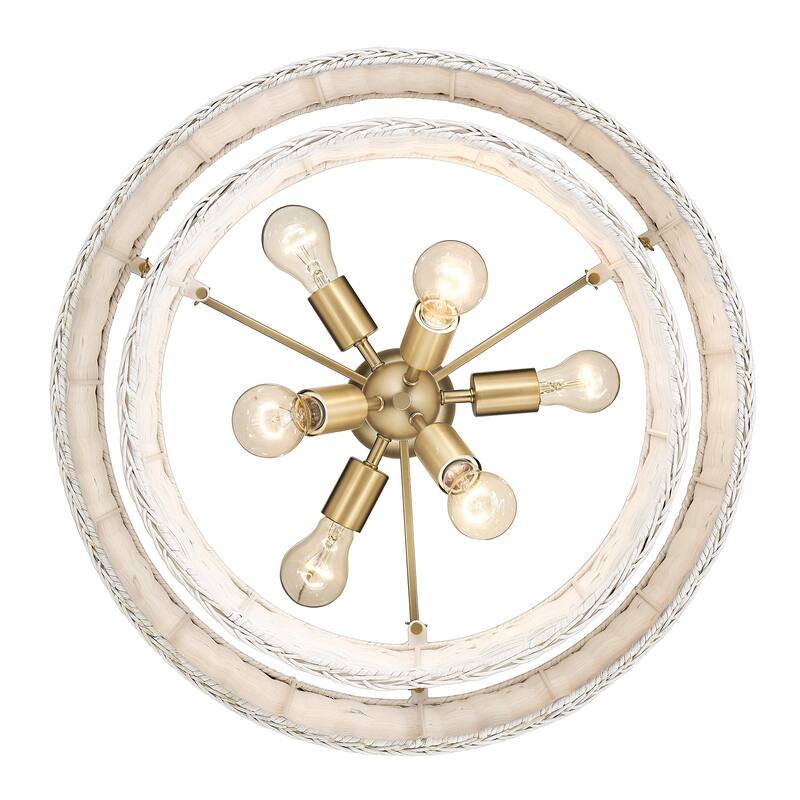 Erma 6 Light Chandelier