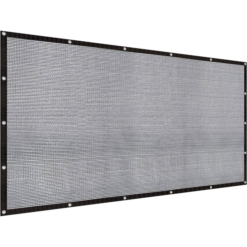 Custom Size 17x21FT Heavy Duty Knitted Mesh Tarp with Grommets for Garden, Patio, and Greenhouse