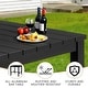 preview thumbnail 11 of 37, 3/5-Piece Outdoor Bar Stool Set Aluminum Swivel Bar Stools with Sunbrella Cushion