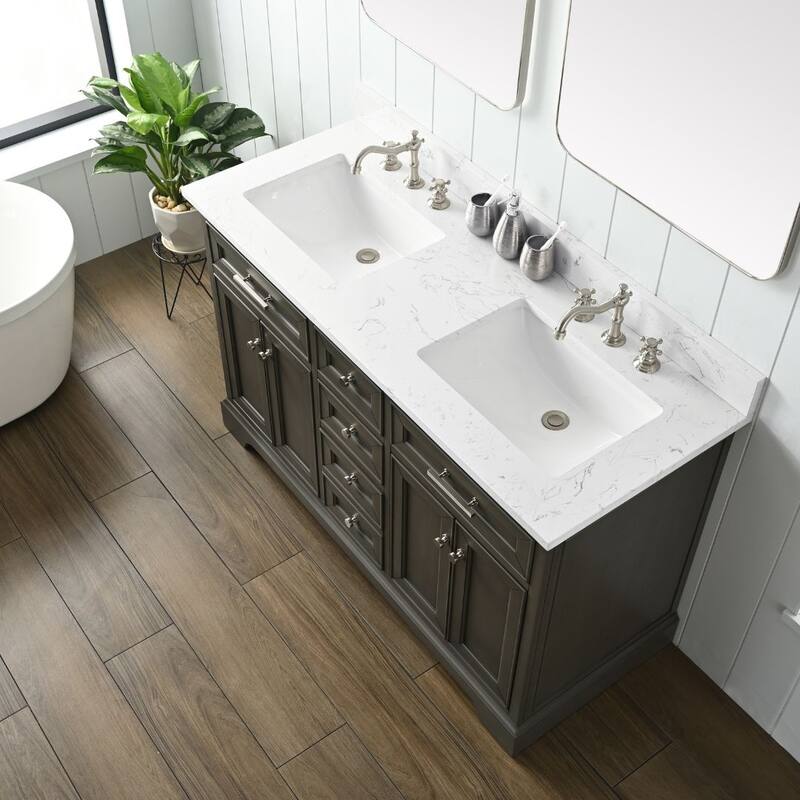Sudio Design Thompson 54" Double Bathroom Vanity
