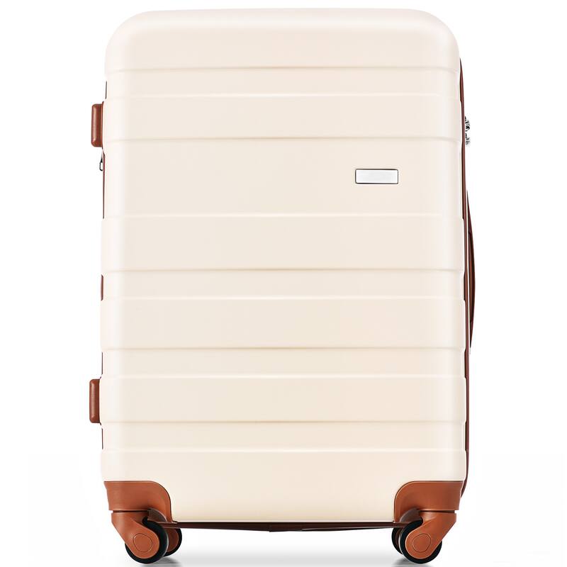 3 Pcs Luggage Set, Expandable ABS Hardshell Suitcases Spinner Wheels with TSA Lock 20''24''28''
