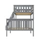 preview thumbnail 18 of 26, Now Furniture Twin Over Full Bunk Bed with Angled Ladder