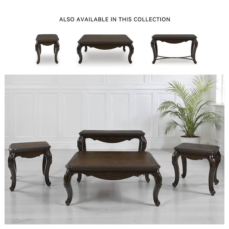 Signature Design by Ashley Maylee Dark Brown Sofa Table - 51" W x 20" D x 30" H