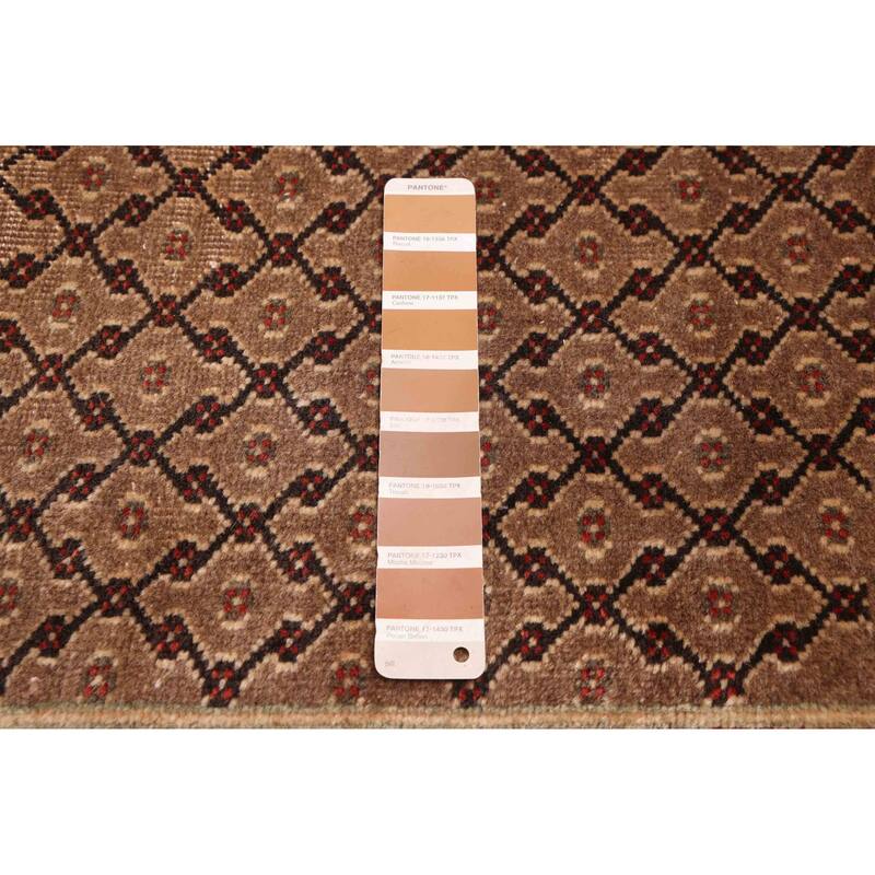 ECARPETGALLERY Hand-knotted Anatolian Brown Wool Rug - 5'1 x 10'8