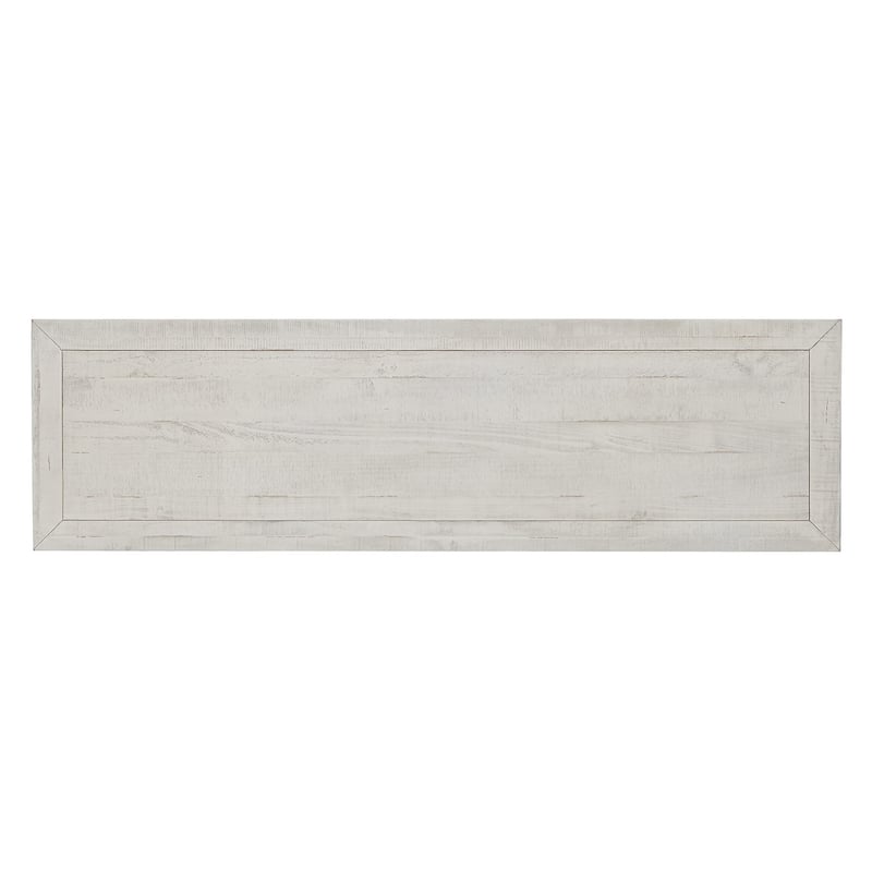 Magnussen Home Bronwyn Alabaster And Toasted Nutmeg Buffet Curio - 66''W x 19''D x 34.5''H
