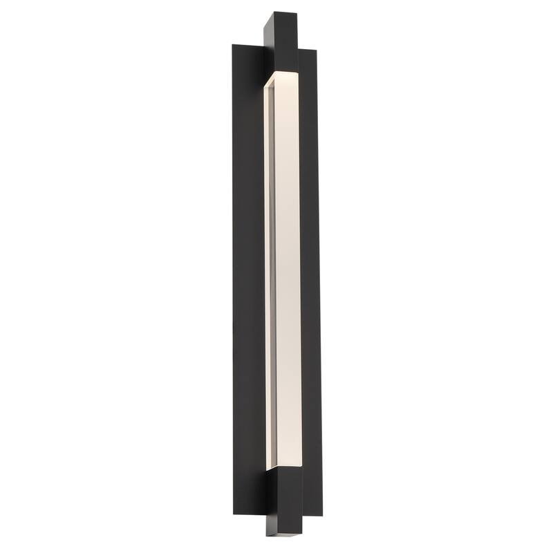 Heliograph 18in LED Outdoor Wall Light 2700K in Black - 18-inch - Black-4000K