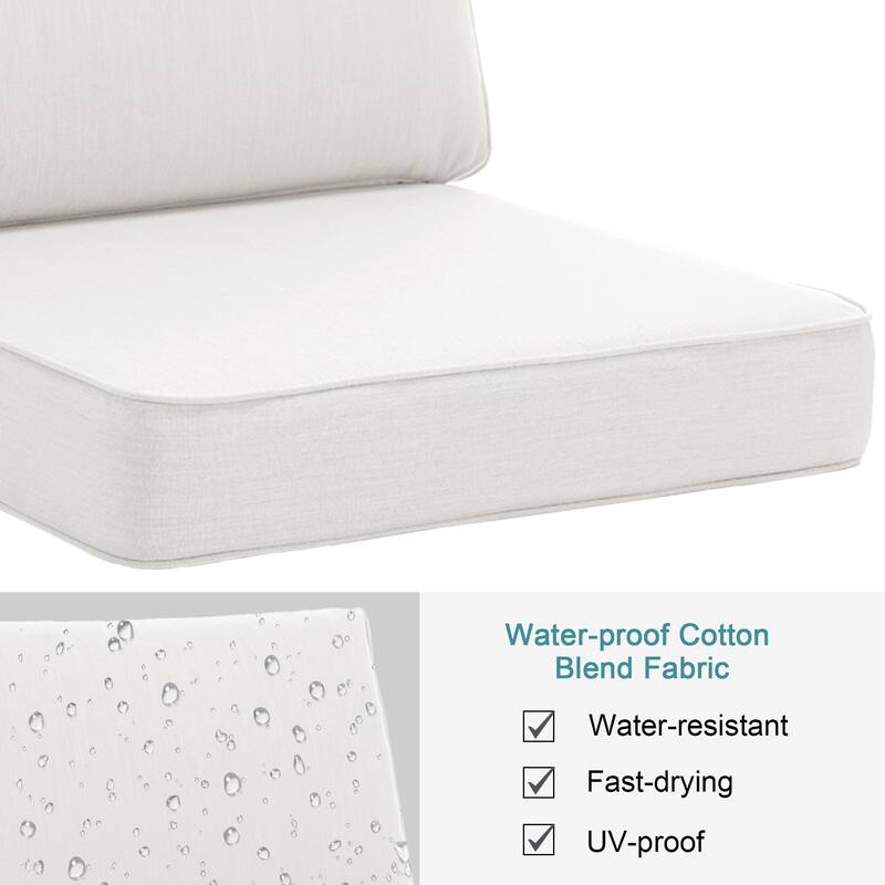 Sunbrella Indoor Outdoor Chair Cushion and Pillow