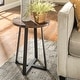 preview thumbnail 4 of 31, Middlebrook Barnett Round Metal Wrap Side Table