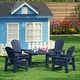 preview thumbnail 16 of 193, Laguna Kids Adirondack 5-Piece Round Table Dining Set