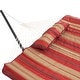 preview thumbnail 23 of 71, Sunnydaze Rope Hammock with 12-Foot Stand, Hammock Pad & Pillow