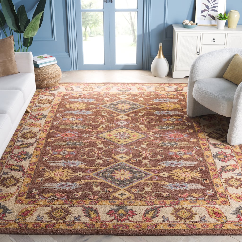 SAFAVIEH Handmade Antiquity Jozsi Traditional Oriental Wool Rug