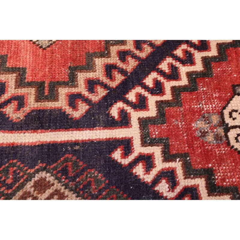 ECARPETGALLERY Hand-knotted Antalya Vintage Copper Wool Rug - 3'8 x 9'1