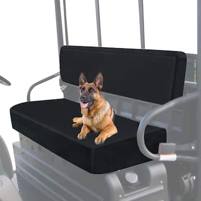 Heavy-Duty UTV Seat Cover - Waterproof 400D Oxford for Mule 3010/4010/3000/3020/4000 (2001-2025), All-Weather Protection, Black