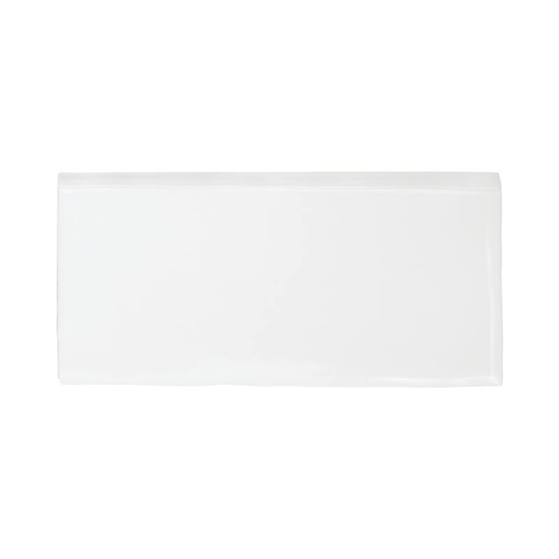 Daltile Artigiano 6" x 3" Ceramic Bullnose Trim (Sold By the Piece) - Italian Alps