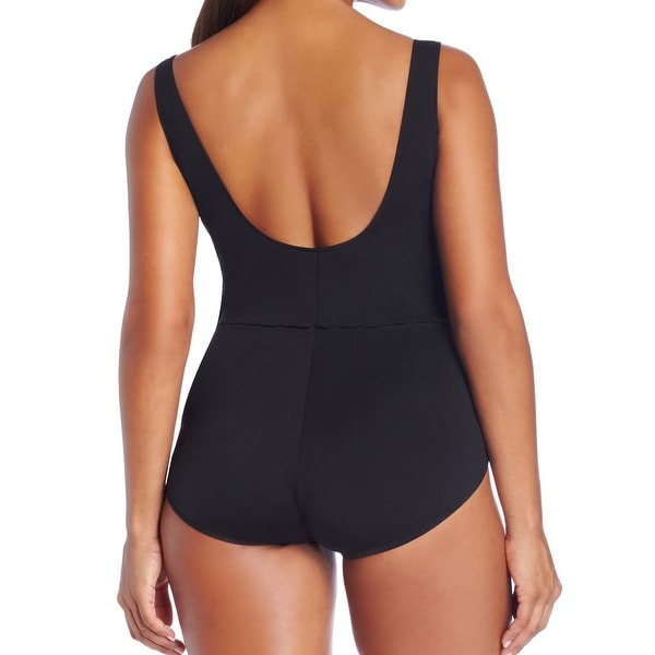 speedo v neck swimsuit