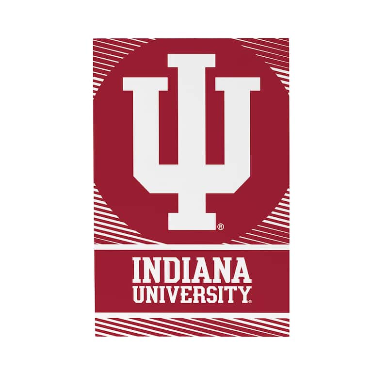 Indiana University Wooden Tabletop Mantel Shelf Sign