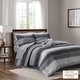 preview thumbnail 30 of 53, Madison Park Essentials Barret Comforter Set with Cotton Bed Sheets