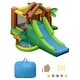 preview thumbnail 12 of 10, Costway Inflatable Jungle Bounce House Kids Dual Slide Jumping Castle