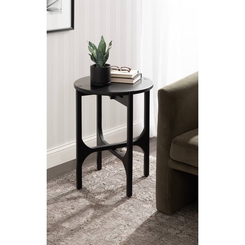 Kate and Laurel Kroscove Wood Side Table