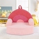 preview thumbnail 2 of 8, Gymax Kids Couch Toddler Foam Sofa w/ Soft & Machine-Washable Teddy