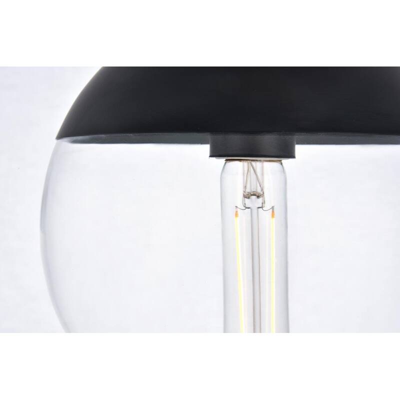 Clear Glass 1-light Flush Mount