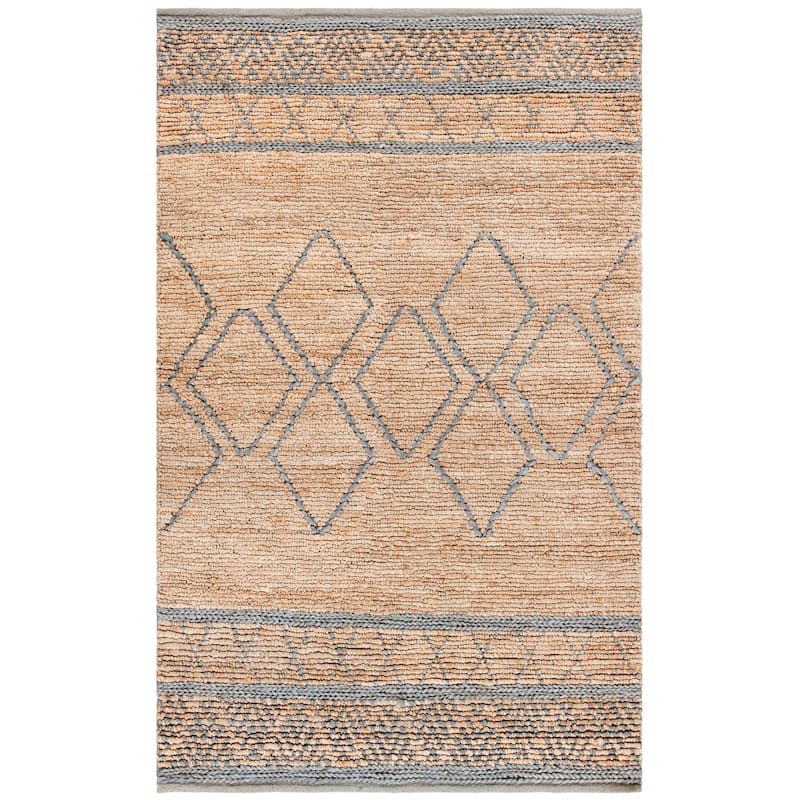 SAFAVIEH Handmade Natural Fiber Fiammetta Moroccan Jute Rug