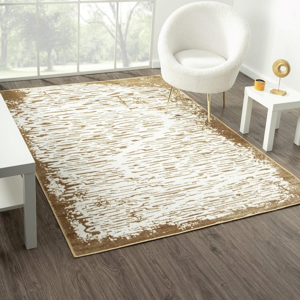 Luxe Weavers Artistic Textured Metallic Area Rug