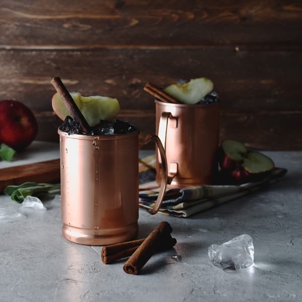 Libbey Moscow Mule Copper Mugs, 14-ounce, Set of 4 - Set of 4