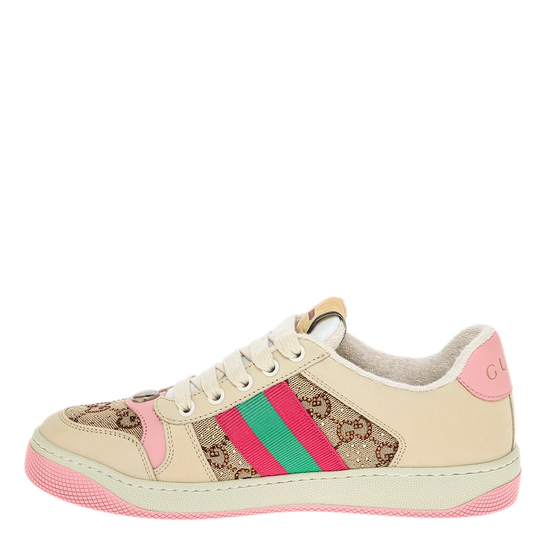 Gucci GG Crystal Screener Sneakers