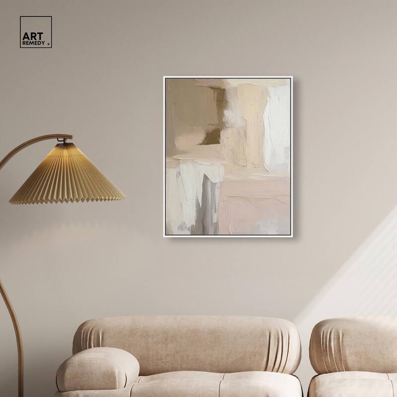 Subtle Earth Tones II Canvas by Art Remedy