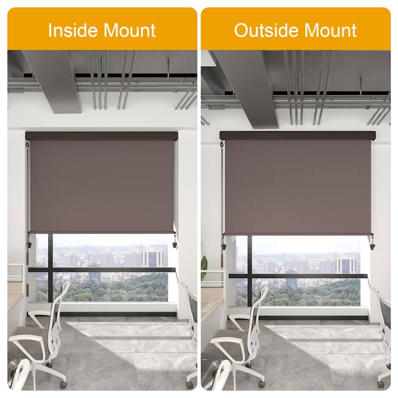 6' x 8' Outdoor Roller Shades